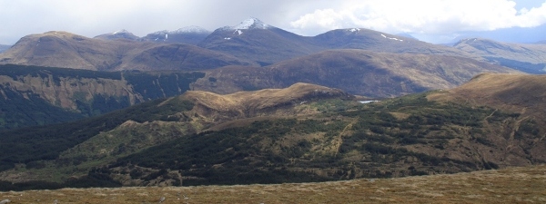 Ben Lui from Beinn Mhic Mhonaidh